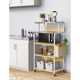 Federico Kitchen Moving Trolley Rack - waseeh.com